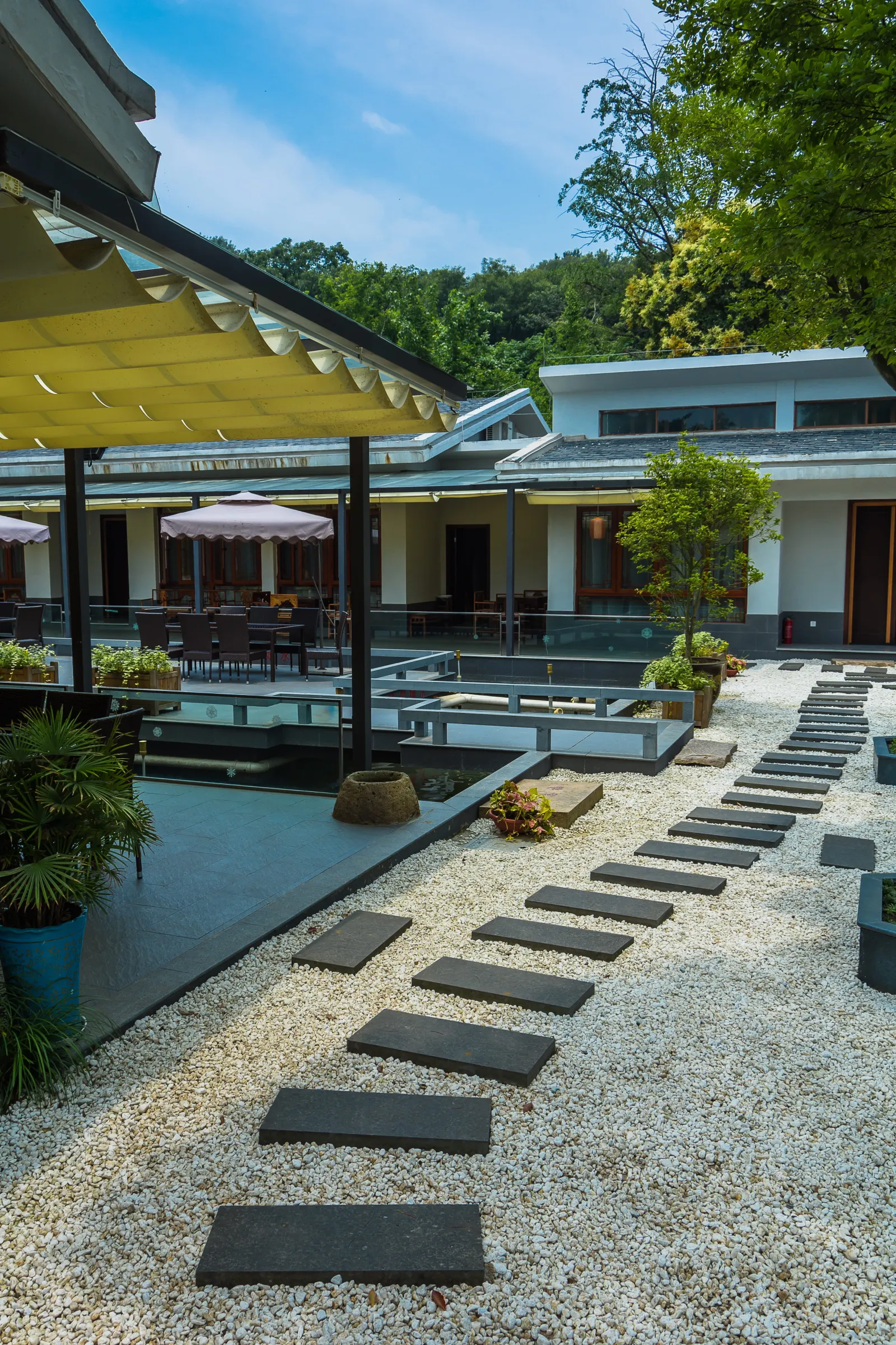 3D landscape design — outdoor living concept