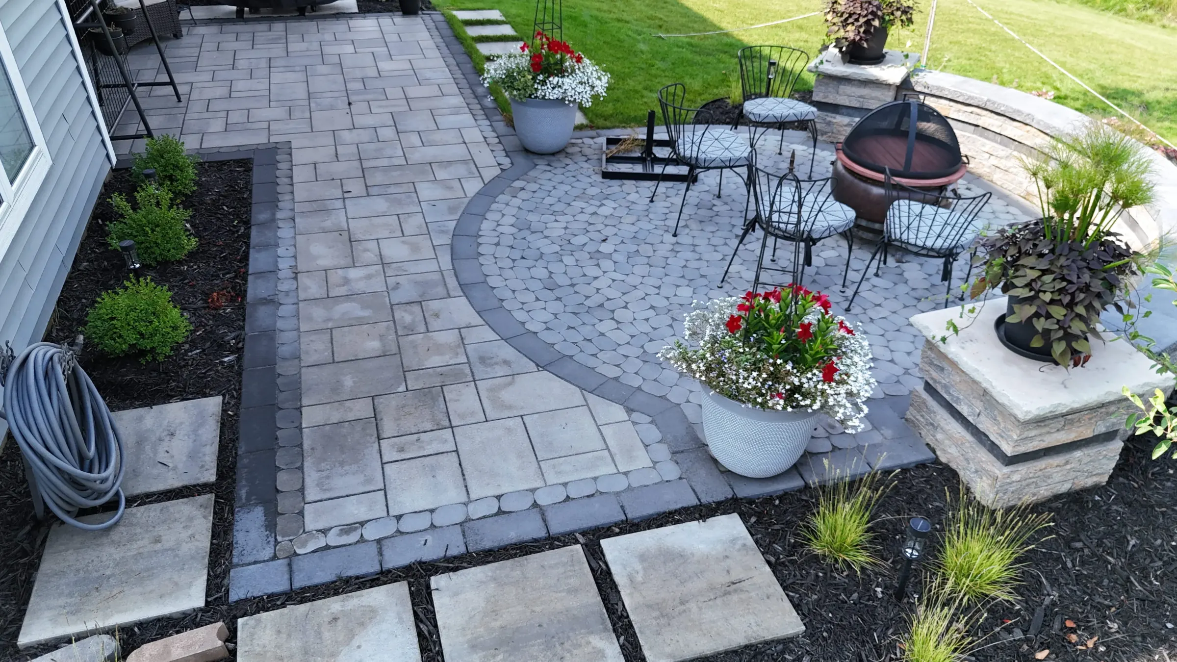 Driveways outdoor living near Lake Minnetonka