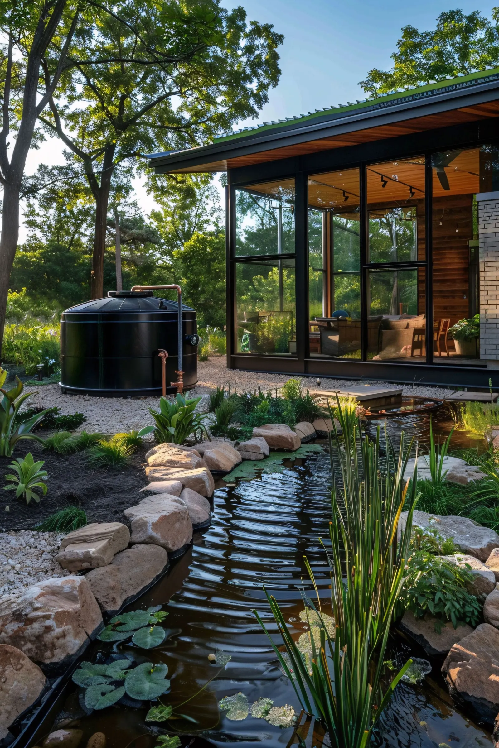 Screened-in porch — covered outdoor living