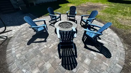Outdoor Firepit Construction